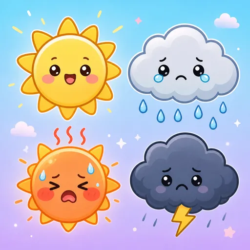 오늘 내 마음의 날씨는? ⛅