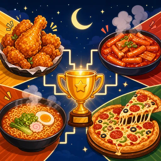 인생 야식 월드컵 🌙